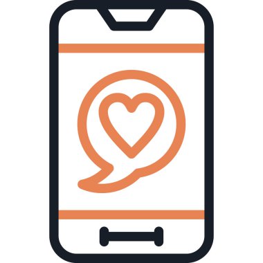 Acil Durum Destek Çizgisi Simgesi, Basit Tasarımlı Vektör Resimleri