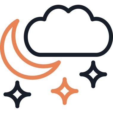 Basit Tasarımlı Uyutma Hattı Simgesi, Vektör İllüzyonu