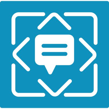 Basit Tasarımlı Eşitsizlik Düz Simgesi, Vektör İllüstrasyonu