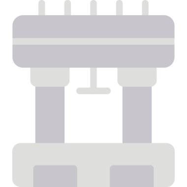 Şehir Konseri Düz Simgesi, Basit Tasarımlı Vektör Resimleri