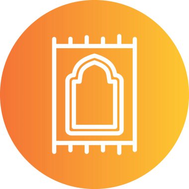 Dua Satırı Gradyan Çemberi Simgesi, Basit Tasarımlı Vektör Resimleri