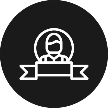 Kişisel Marka Çizgisi Çemberi BG Simgesi, Basit Tasarımlı Vektör Resimleri