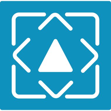 Delta Düz Simgesi, Basit Tasarımlı Vektör Resimleri