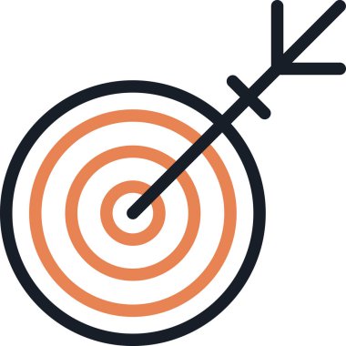 Hedef Başarı Satırı Simge Ögesi, Basit Tasarımlı Vektör Resimleri