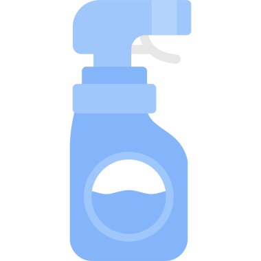 Düz Sabun Simgesi Temizleme, Basit Tasarımlı Vektör İllüstrasyonu