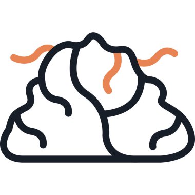 Saman Yığını Simgesi, Basit Tasarımlı Vektör Resimleri