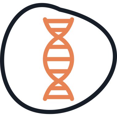 Genetik Harita Satırı, Simge Ögesi, Basit Tasarımlı Vektör Resimleri