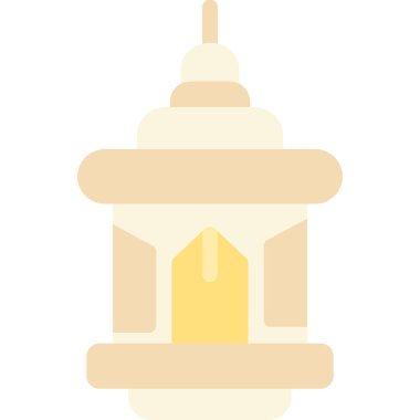 Fener Düz Simgesi, Basit Tasarımlı Vektör Resimleri