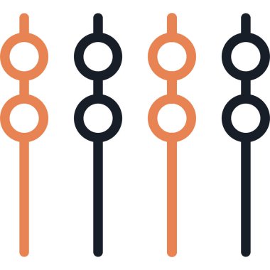 Görüntü Yönetmeni Simge, Vektör İllüstrasyonunu Basit Tasarımla Ayarladı