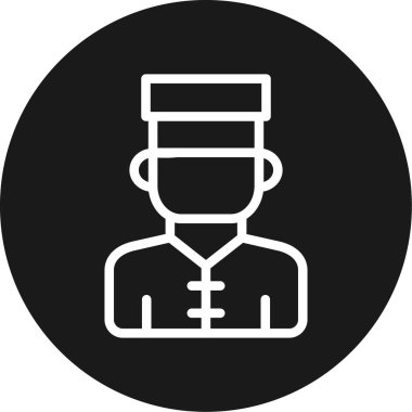 Donanım Onarım Hattı Çemberi BG Simgesi, Basit Tasarımlı Vektör Resimleri