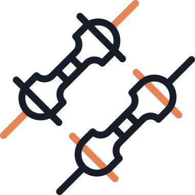 Direniş Satırı Simgesi, Basit Tasarımlı Vektör Resimleri