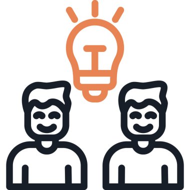 Öğrenme ve Geliştirme Satırı Simge, Basit Tasarımlı Vektör Resimleri