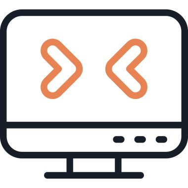 Uzak Masaüstü Satırı Simge Ögesi, Basit Tasarımlı Vektör Resimleri