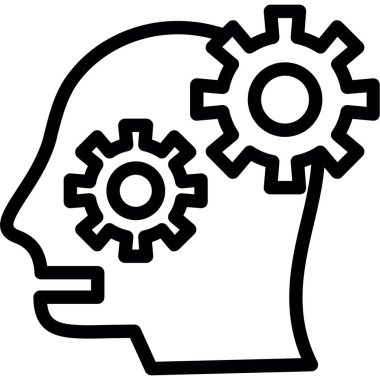 Basit Tasarımlı Bilişsel Yük, Vektör İllüstrasyonu