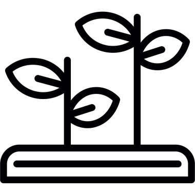 Seedling, Basit Tasarımlı Vektör Resimleri