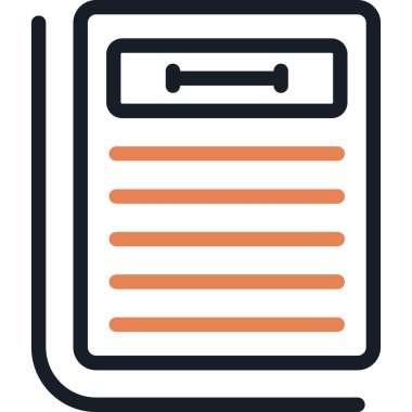 Form Satırı Simgesi, Basit Tasarımlı Vektör Resimleri