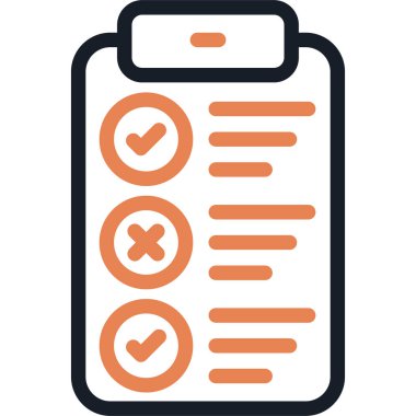 Planlayıcı Satırı Simgesi, Basit Tasarımlı Vektör Resimleri