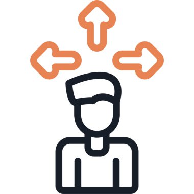 Başarı Koç Satırı Simgesi, Basit Tasarımlı Vektör Resimleri