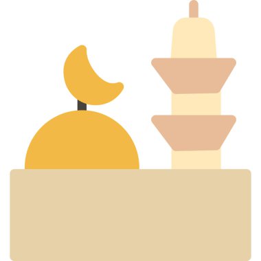 Medina Düz Simgesi, Basit Tasarımlı Vektör Resimleri