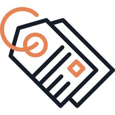 Fiyat Etiketi Simgesi, Basit Tasarımlı Vektör Resimleri