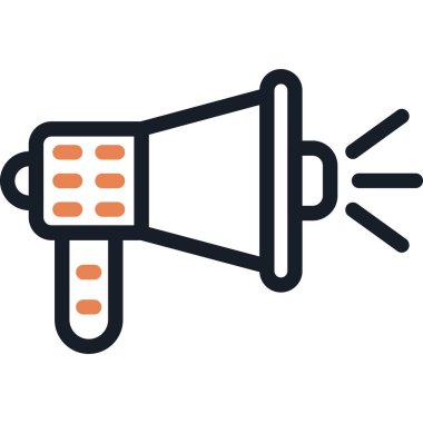 Reklam Satırı Simgesi, Basit Tasarımlı Vektör Resimleri