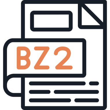 BZ Satır Bitiş Simgesi, Basit Tasarımlı Vektör Resimleri