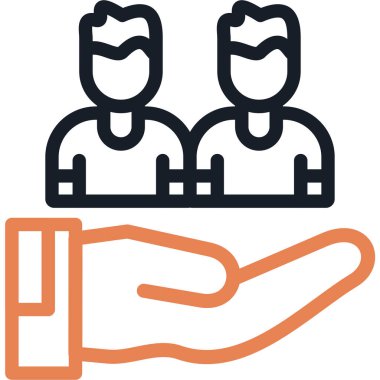 İçerme & Satır Bitiş Simgesi, Basit Tasarımlı Vektör Resimleri