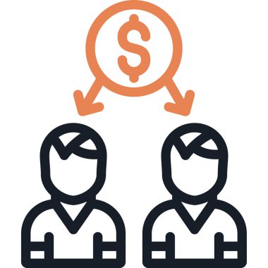 Hissedarlar Buluşma Satırı Simge, Basit Tasarımlı Vektör Resimleri