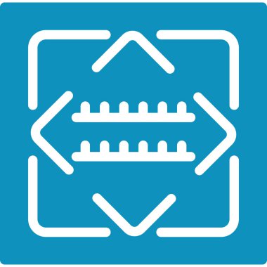 Basit Tasarımlı Rasyonel Sayı Düz Simgesi, Vektör İllüstrasyonu