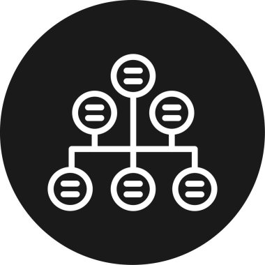 Görev Çalışma Satırı Çemberi BG Simgesi, Basit Tasarımlı Vektör Resimleri