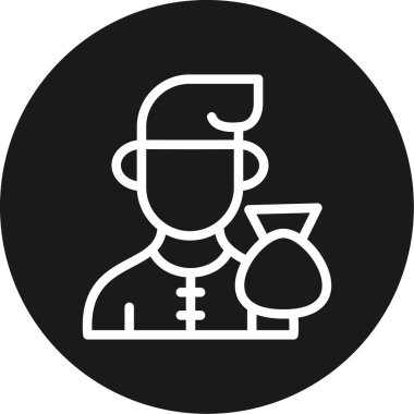 Mülteci Destek Hattı Çemberi BG Simgesi, Basit Tasarımlı Vektör Resimleri