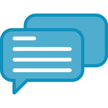 Metin Özeti Düz Simge, Basit Tasarımlı Vektör Resimleri