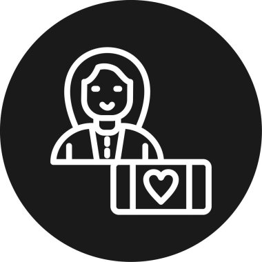 Öğretmenin Takdir Satırı BG Simgesi, Basit Tasarımlı Vektör Resimleri