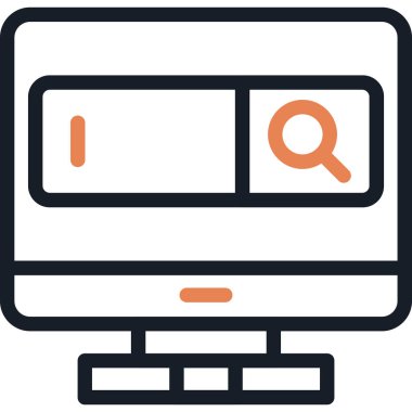 Ürün Arama Çubuğu Simgesi, Basit Tasarımlı Vektör Resimleri