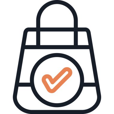 Basit Tasarımlı Vektör İllüstrasyonuna Bak