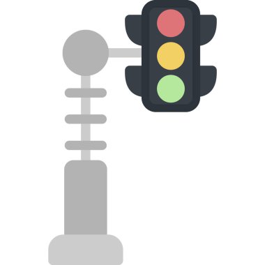 Basit Tasarımla Düz Simgeyi, Vektör Resmini Durdurur