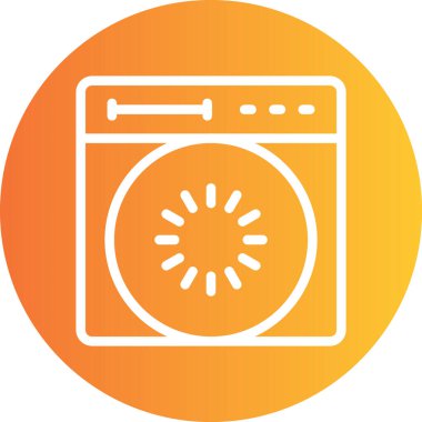 Spinner Line Gradient Circle Simgesi, Vektör Resimleri Basit Tasarım Yükleniyor