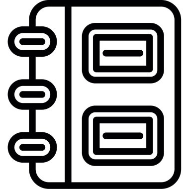 Basit Tasarımlı Günlük, Vektör Resimleri