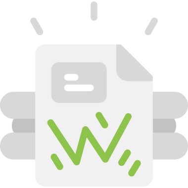 Motivasyon Stratejisi Düz Simge, Basit Tasarımlı Vektör İllüstrasyonu