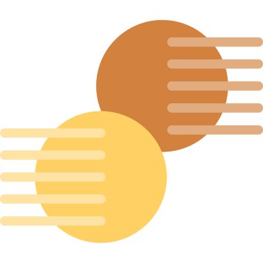 Sanat Hareketi Düz Simgesi, Basit Tasarımlı Vektör Resimleri