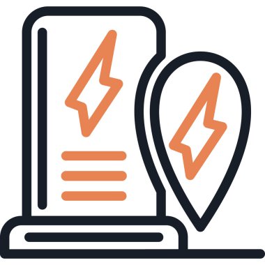 Liman Çizgisi Simge Ögesi, Vektör Resimlendirmesi Basit Tasarımla Yükleniyor