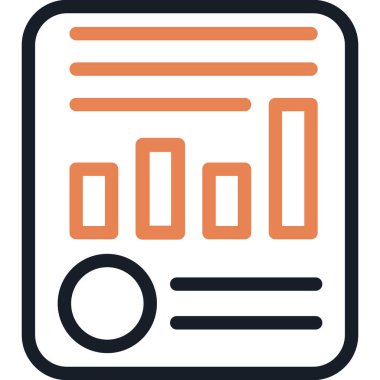 Ürün Analizi Çizgisi Simgesi, Basit Tasarımlı Vektör Resimleri