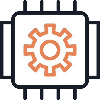 Makine Öğrenme Satırı Basit Tasarımlı Vektör ResmiComment