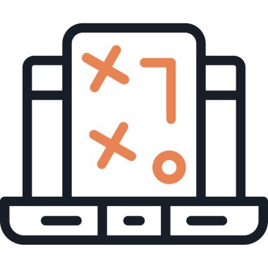 UX Strateji Çizgisi Basit Tasarımlı Vektör ResmiComment