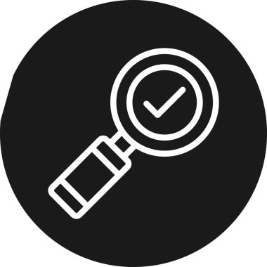 SEO Başarı Satırı Çemberi BG Simgesi, Basit Tasarımlı Vektör Resimleri