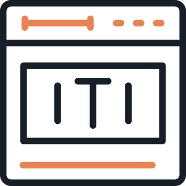 Dipnot Çizgisi Simgesi, Basit Tasarımlı Vektör Resimleri