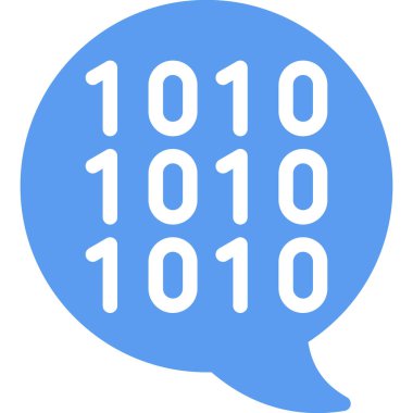 İleti Şifreleme Düz Simgesi, Basit Tasarımlı Vektör Resimleri