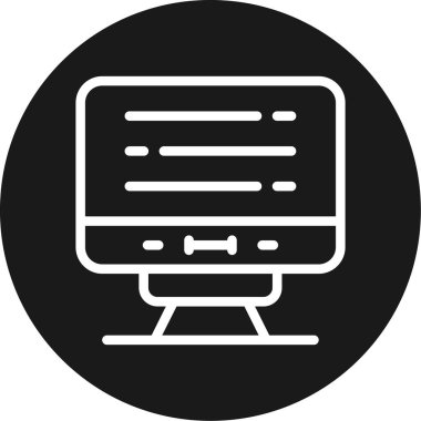 Başlık Satırı Çemberi BG Simgesi, Basit Tasarımlı Vektör Resimleri