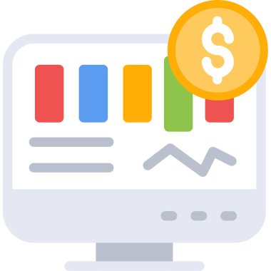 iş analizi finans simgesi