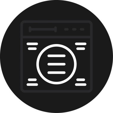 veri merkezi vektör simgesi